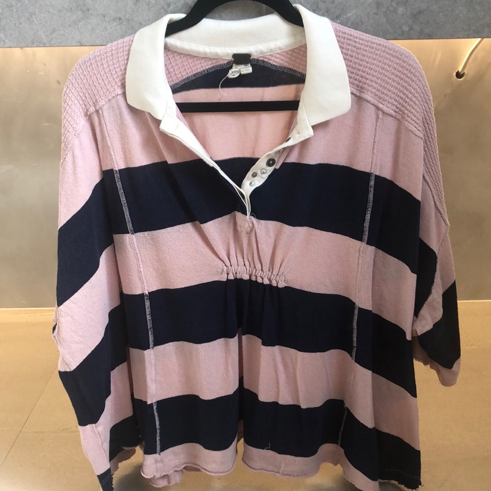 Free people polo top